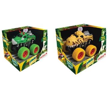 2072 Jungle Racers Dinosaur Friction 4x4 Truck with Sound