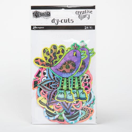 Dyan Reaveley's Dylusions Creative Dyary Die Cuts-58717