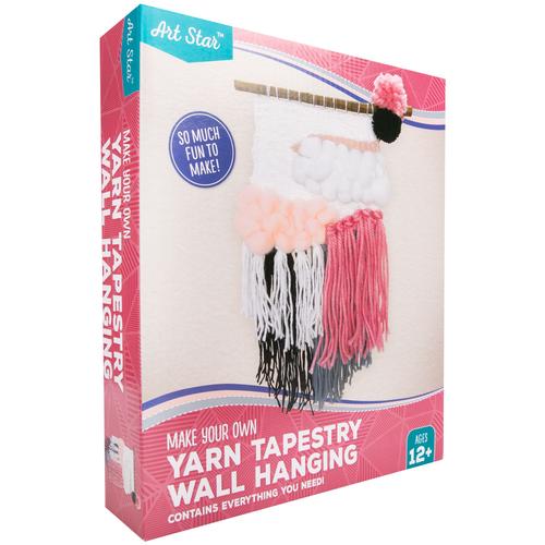 Artstar Make Your Own Yarn Tapestry Wall Hanging